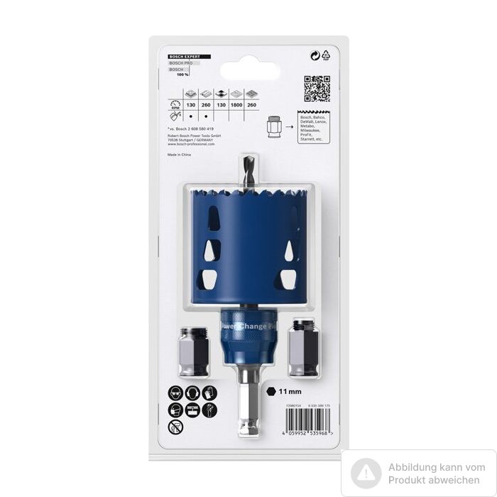 Bild von Bosch EXPERT Multi Material Lochsägen Starter-Set, 68x60 mm Bild von Bosch EXPERT Multi Material Lochsägen Starter-Set, 68x60 mm