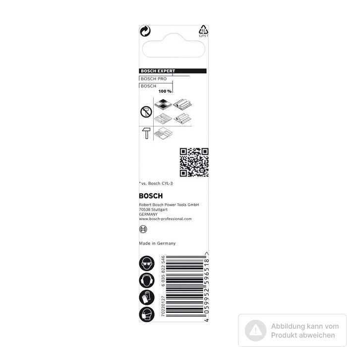 Bild von Bosch EXPERT CYL-9 Multi Construction Bohrer, 8x200x250 mm Bild von Bosch EXPERT CYL-9 Multi Construction Bohrer, 8x200x250 mm