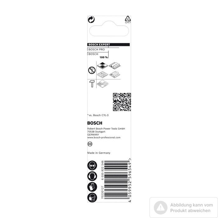 Foto von Bosch EXPERT CYL-9 Multi Construction Bohrer, 12x200x250 mm Foto von Bosch EXPERT CYL-9 Multi Construction Bohrer, 12x200x250 mm