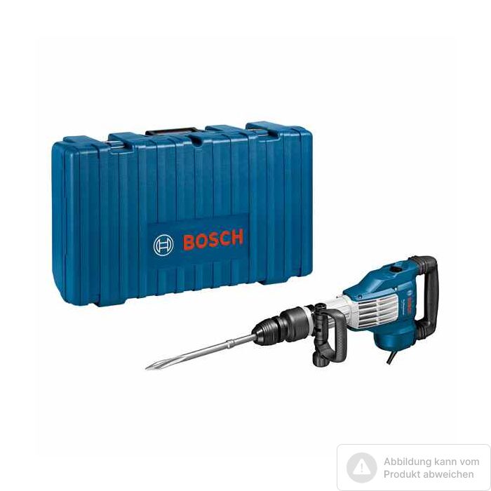 Foto von Bosch Schlaghammer mit SDS max GSH 11 VC im Handwerkerkoffer Foto von Bosch Schlaghammer mit SDS max GSH 11 VC im Handwerkerkoffer