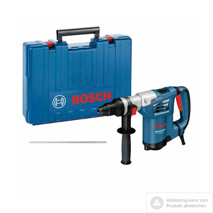 Foto von Bosch Bohrhammer mit SDS plus GBH 4-32 DFR im Handwerkerkoffer Foto von Bosch Bohrhammer mit SDS plus GBH 4-32 DFR im Handwerkerkoffer