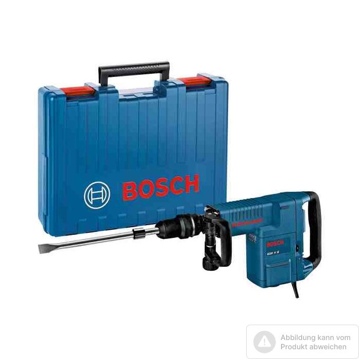 Bild von Bosch Schlaghammer mit SDS max GSH 11 E im Handwerkerkoffer Bild von Bosch Schlaghammer mit SDS max GSH 11 E im Handwerkerkoffer