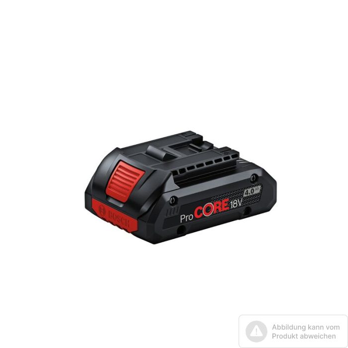 Foto von Bosch Akkupack ProCORE 18 Volt, 4.0 Ah Foto von Bosch Akkupack ProCORE 18 Volt, 4.0 Ah