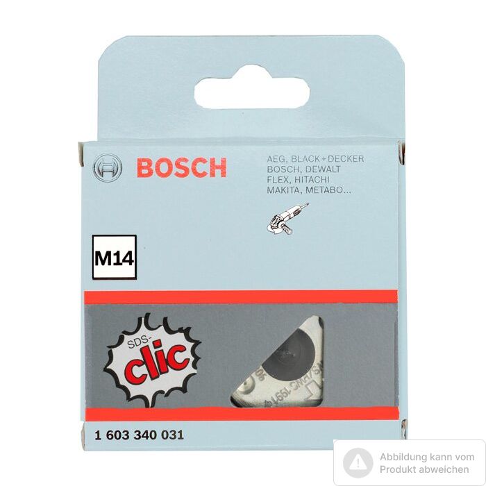 Foto von Bosch SDS clic Schnellspannmutter, 14 mm Dicke Foto von Bosch SDS clic Schnellspannmutter, 14 mm Dicke
