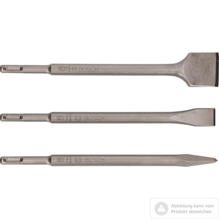 Foto von Bosch Meißel-Set SDS plus, 3-teilig Foto von Bosch Meißel-Set SDS plus, 3-teilig