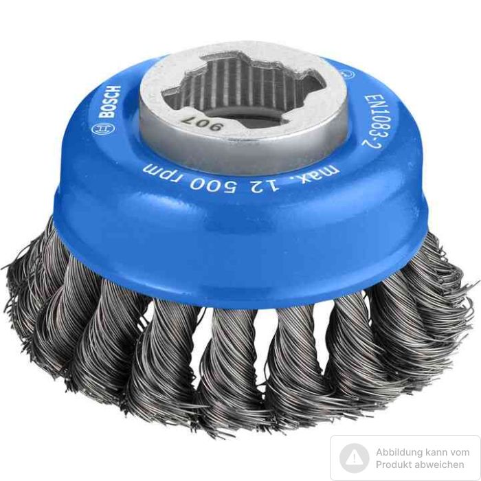 Foto von Bosch PRO Metal heavy X-Lock Topfbürste, 75 x 0,35 mm Foto von Bosch PRO Metal heavy X-Lock Topfbürste, 75 x 0,35 mm