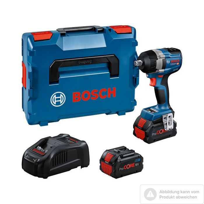 Foto von Bosch Akku-Drehschlagschrauber GDS 18V-750 C, 2 x Akku ProCORE18V 8.0Ah Foto von Bosch Akku-Drehschlagschrauber GDS 18V-750 C, 2 x Akku ProCORE18V 8.0Ah