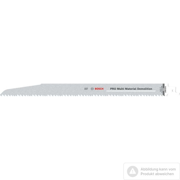 Bild von Bosch PRO Multi Material Demolition S1210VF Säbelsägeblatt, 1,6 x 22 x 300 mm, 5-tlg. Bild von Bosch PRO Multi Material Demolition S1210VF Säbelsägeblatt, 1,6 x 22 x 300 mm, 5-tlg.