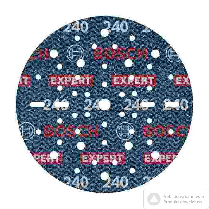 Bild von Bosch EXPERT O780 Folienschleifscheibe, 150 mm, K240 Bild von Bosch EXPERT O780 Folienschleifscheibe, 150 mm, K240