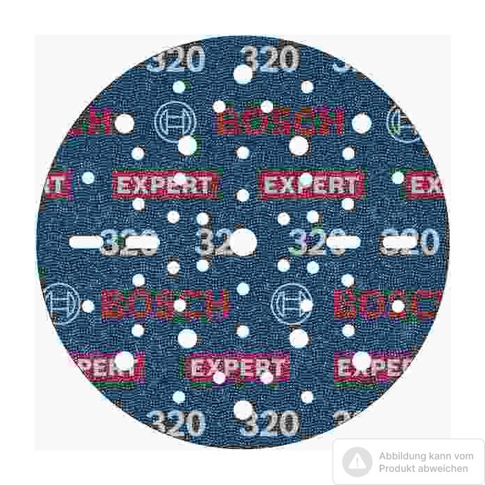 Foto von Bosch EXPERT O780 Folienschleifscheibe, 150 mm, K320 Foto von Bosch EXPERT O780 Folienschleifscheibe, 150 mm, K320