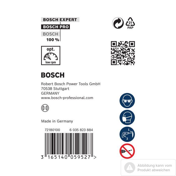Bild von Bosch PRO Wood HSS Installationsbohrer, 16 x 100 x 600 mm Bild von Bosch PRO Wood HSS Installationsbohrer, 16 x 100 x 600 mm