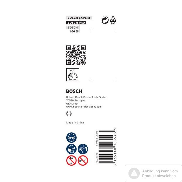 Bild von Bosch PRO Wood Holzschlangenbohrer, 18 x 385 x 450 mm Bild von Bosch PRO Wood Holzschlangenbohrer, 18 x 385 x 450 mm