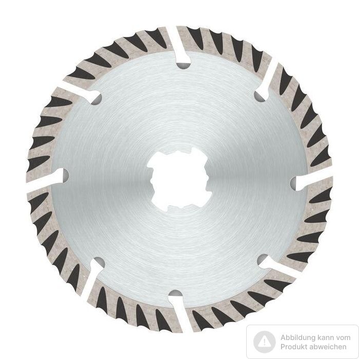 Foto von Bosch PRO Multi Material X-Lock Diamanttrennscheibe, 125 x 22,23 mm, 22,23 mm Foto von Bosch PRO Multi Material X-Lock Diamanttrennscheibe, 125 x 22,23 mm, 22,23 mm