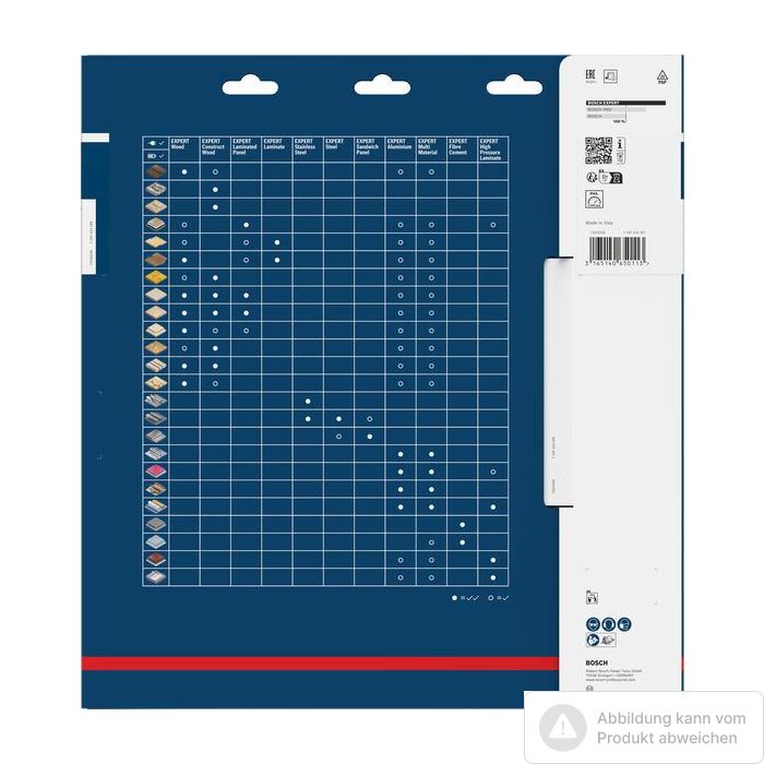 Foto von Bosch EXPERT Multi Material Kreissägeblatt, 305x2,4/1,8x30 mm, Z96 Foto von Bosch EXPERT Multi Material Kreissägeblatt, 305x2,4/1,8x30 mm, Z96