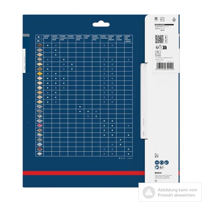 Foto von Bosch EXPERT Wood Kreissägeblatt, 254x2,4/1,8x30 mm, Z60 Foto von Bosch EXPERT Wood Kreissägeblatt, 254x2,4/1,8x30 mm, Z60