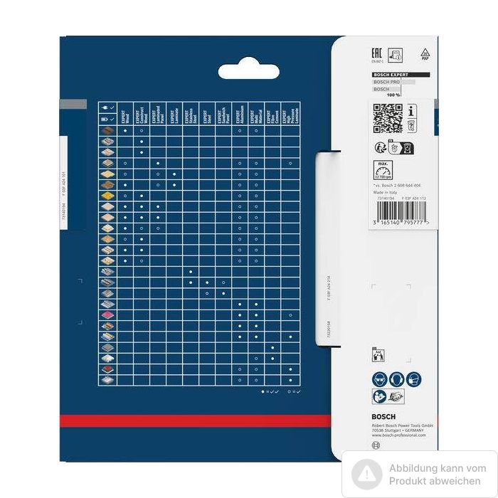 Bild von Bosch EXPERT Wood Kreissägeblatt, 150x2,6/1,6x20 mm, Z24 Bild von Bosch EXPERT Wood Kreissägeblatt, 150x2,6/1,6x20 mm, Z24