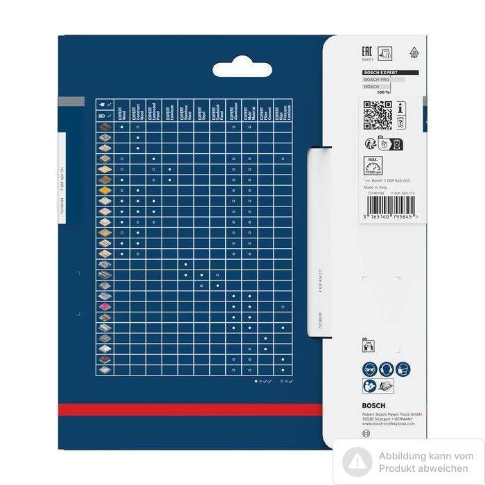 Bild von Bosch EXPERT Wood Kreissägeblatt, 160x2,2/1,6x20 mm, Z48 Bild von Bosch EXPERT Wood Kreissägeblatt, 160x2,2/1,6x20 mm, Z48