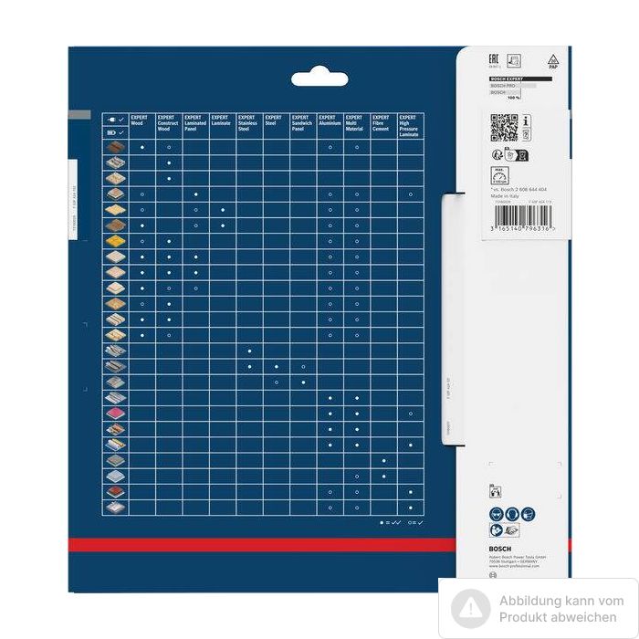 Bild von Bosch EXPERT Wood Kreissägeblatt, 235x2,8/1,8x30 mm, Z48 Bild von Bosch EXPERT Wood Kreissägeblatt, 235x2,8/1,8x30 mm, Z48