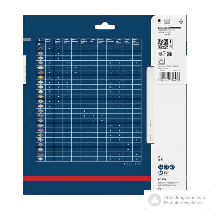 Foto von Bosch EXPERT Wood Kreissägeblatt, 216x2,4/1,8x30 mm, Z40 Foto von Bosch EXPERT Wood Kreissägeblatt, 216x2,4/1,8x30 mm, Z40