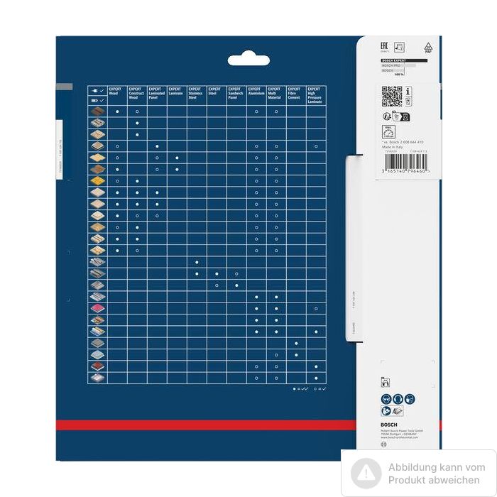 Foto von Bosch EXPERT Wood Kreissägeblatt, 250x2,4/1,8x30 mm, Z40 Foto von Bosch EXPERT Wood Kreissägeblatt, 250x2,4/1,8x30 mm, Z40