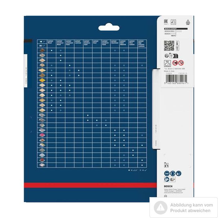 Bild von Bosch EXPERT Fibre Cement Kreissägeblatt, 216x2,2/1,6x30 mm, Z6 Bild von Bosch EXPERT Fibre Cement Kreissägeblatt, 216x2,2/1,6x30 mm, Z6