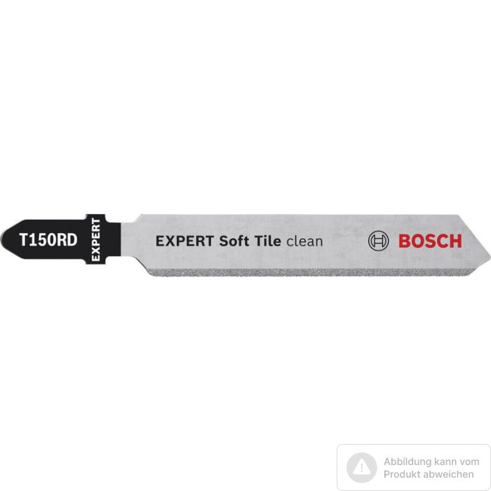 Bild von Bosch EXPERT Soft Tile Clean T150RD Stichsägeblatt, 3-tlg. Bild von Bosch EXPERT Soft Tile Clean T150RD Stichsägeblatt, 3-tlg.