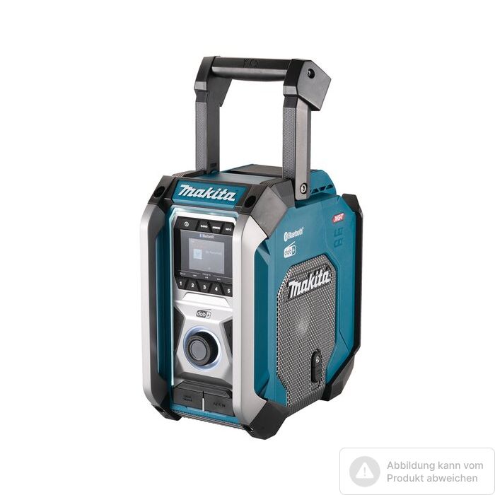 Bild von Makita Akku-Baustellenradio MR003GZ für 12-18- 40 Volt Akkus, mit DAB+/FM Empfang Bild von Makita Akku-Baustellenradio MR003GZ für 12-18- 40 Volt Akkus, mit DAB+/FM Empfang