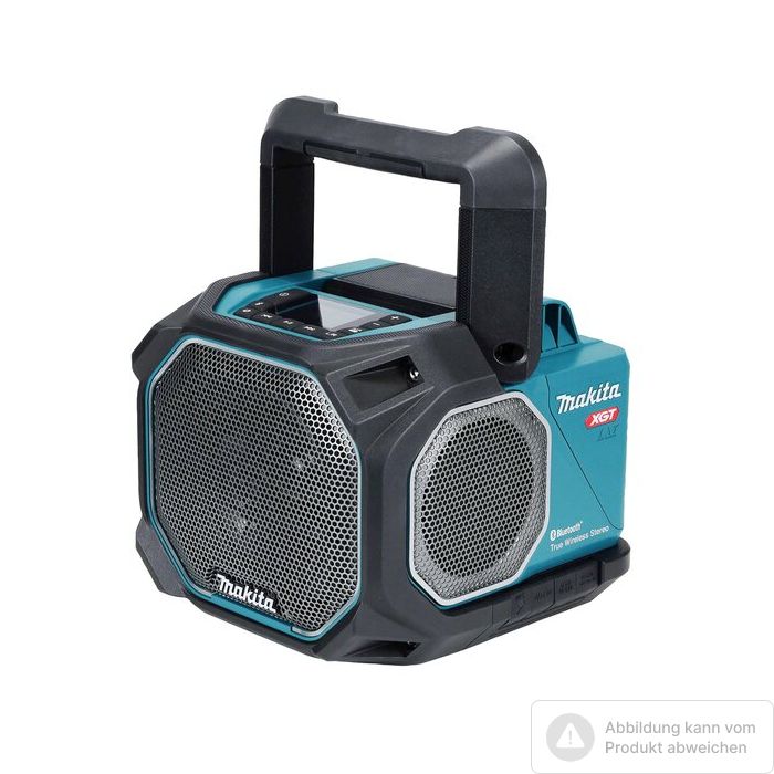 Bild von Makita Bluetooth-Lautsprecher MR014GZ 14,4 V/18 V/40 V Bild von Makita Bluetooth-Lautsprecher MR014GZ 14,4 V/18 V/40 V