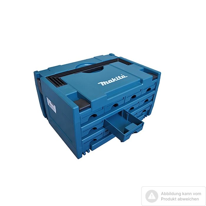 Bild von Makita Makstor Schubladenkoffer 3.12 395x295x215 mm, MAKPAC Gr. 3 Bild von Makita Makstor Schubladenkoffer 3.12 395x295x215 mm, MAKPAC Gr. 3