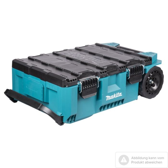Bild von Makita Maktrak Trolley Werkzeugbox P-91001, 82 L Volumen, 113 kg Tragkraft, Ø23 cm Räder All-Terrain Bild von Makita Maktrak Trolley Werkzeugbox P-91001, 82 L Volumen, 113 kg Tragkraft, Ø23 cm Räder All-Terrain