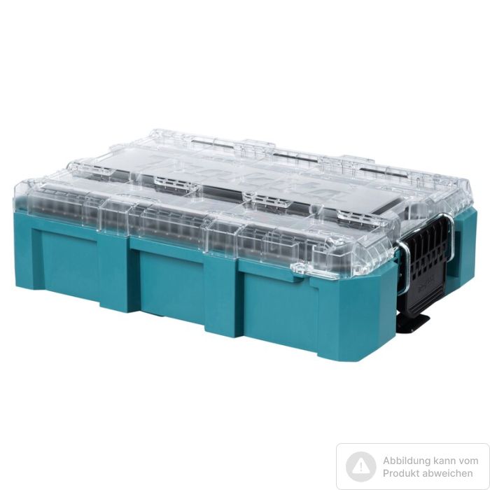 Foto von Makita Maktrak Organizer tief M P-91045, 19 L Volumen, 23 kg Traglast, sehr robust Foto von Makita Maktrak Organizer tief M P-91045, 19 L Volumen, 23 kg Traglast, sehr robust