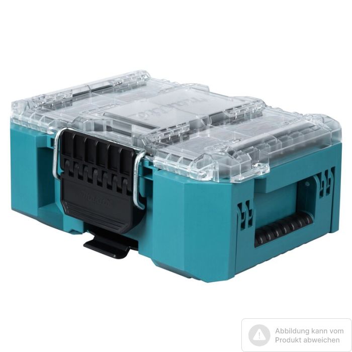 Foto von Makita Maktrak Organizer kompakt P-91067, 8,5 L Volumen, sehr robust Foto von Makita Maktrak Organizer kompakt P-91067, 8,5 L Volumen, sehr robust