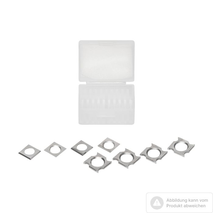Bild von Lamello Wendeschneiden Set für 4 mm Nutfräser, 4 Stück, passend zu Art.Nr. 132130 Bild von Lamello Wendeschneiden Set für 4 mm Nutfräser, 4 Stück, passend zu Art.Nr. 132130