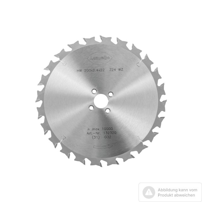 Bild von Lamello Tanga Delta Sägeblatt, HW, Ø200x2.4xØ22 mm, Z24, NL 4 Bild von Lamello Tanga Delta Sägeblatt, HW, Ø200x2.4xØ22 mm, Z24, NL 4