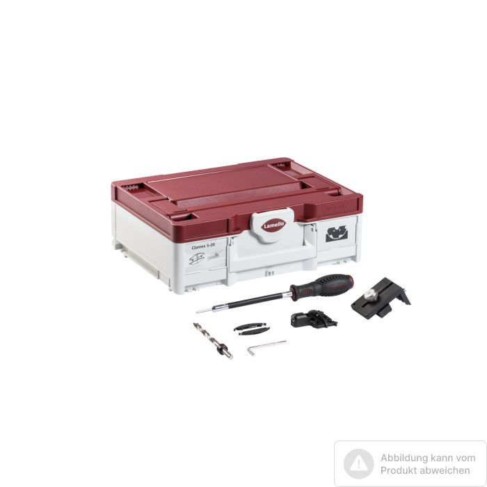 Bild von Lamello Clamex S-20 Starterset, im Systainer3 M137 Bild von Lamello Clamex S-20 Starterset, im Systainer3 M137