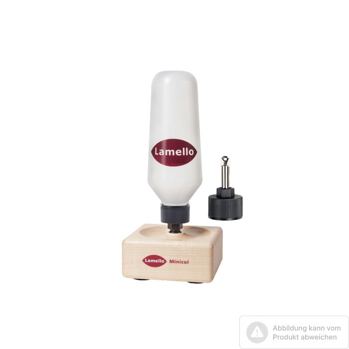 Bild von Lamello Minicol Leimgerät M, inkl. Metalldüse für seitlichen Leimauftrag Bild von Lamello Minicol Leimgerät M, inkl. Metalldüse für seitlichen Leimauftrag