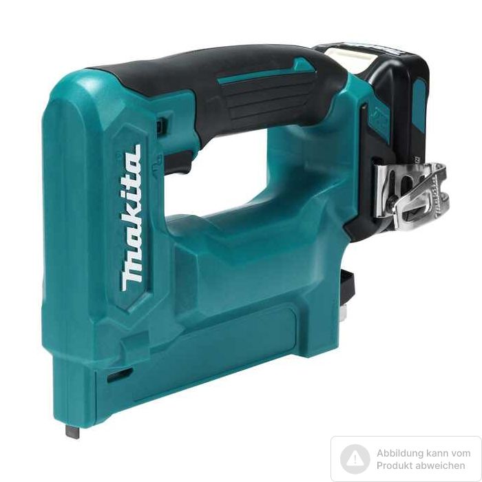 Bild von Makita Akku-Tacker ST113DSMJ mit 10,8 Volt 2x 4,0 Ah Akkus und 1x Ladegerät Bild von Makita Akku-Tacker ST113DSMJ mit 10,8 Volt 2x 4,0 Ah Akkus und 1x Ladegerät