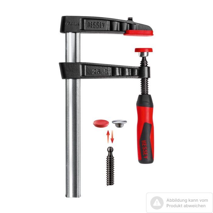 Bild von Bessey Schraubzwinge TG 30-2K Temperguss 300 x 140 mm,