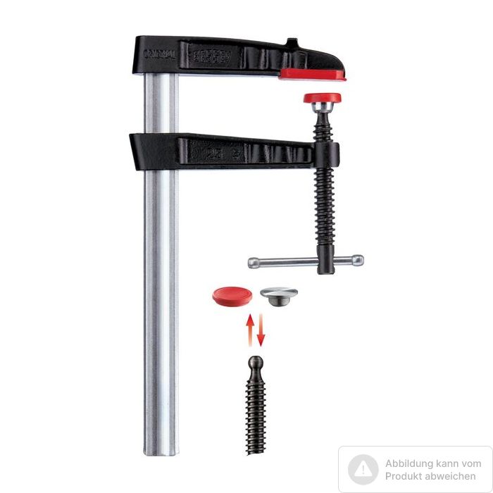 Foto von Bessey Temperguss-Schraubzwinge TG-K 200/100 Foto von Bessey Temperguss-Schraubzwinge TG-K 200/100
