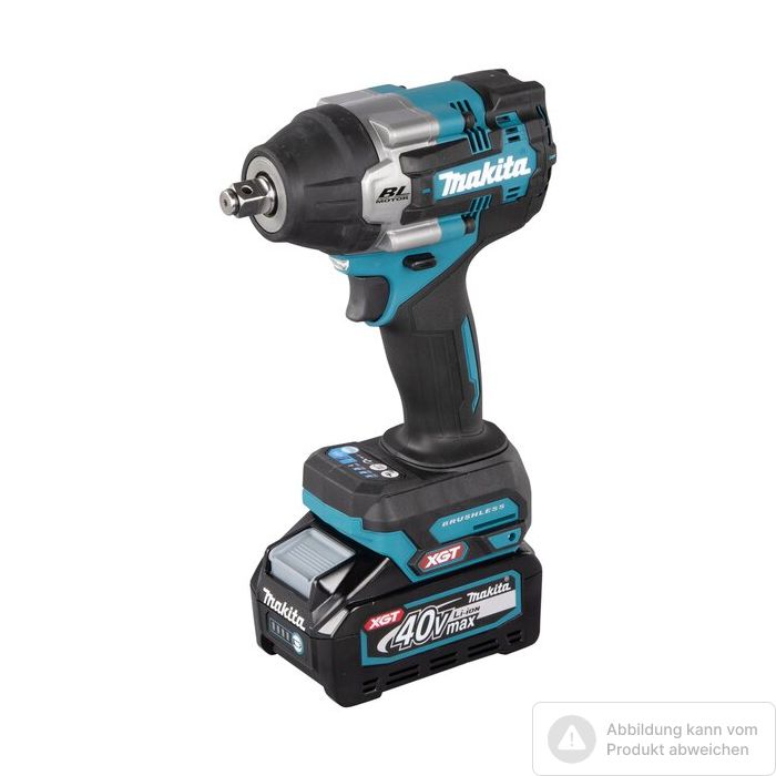 Foto von Makita Akku-Schlagschrauber TW007GM201 40V max. 4,0 Ah, 2 Akkus + Schnellladegerät DC40RA Foto von Makita Akku-Schlagschrauber TW007GM201 40V max. 4,0 Ah, 2 Akkus + Schnellladegerät DC40RA