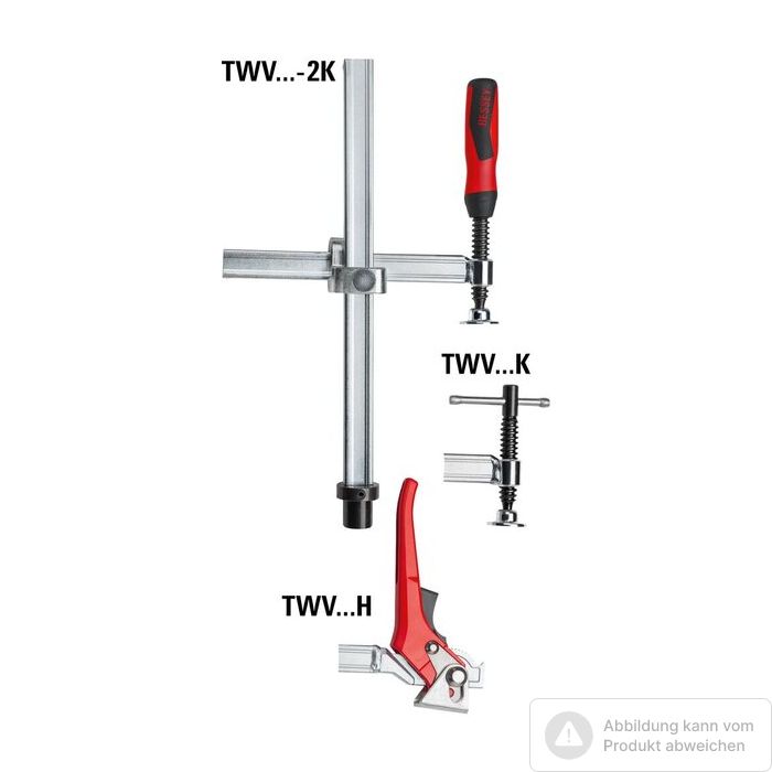 Foto von Bessey Spannelement für Schweißtische mit variabler Ausladung TWV28 300/175 (Knebelgriff) Foto von Bessey Spannelement für Schweißtische mit variabler Ausladung TWV28 300/175 (Knebelgriff)