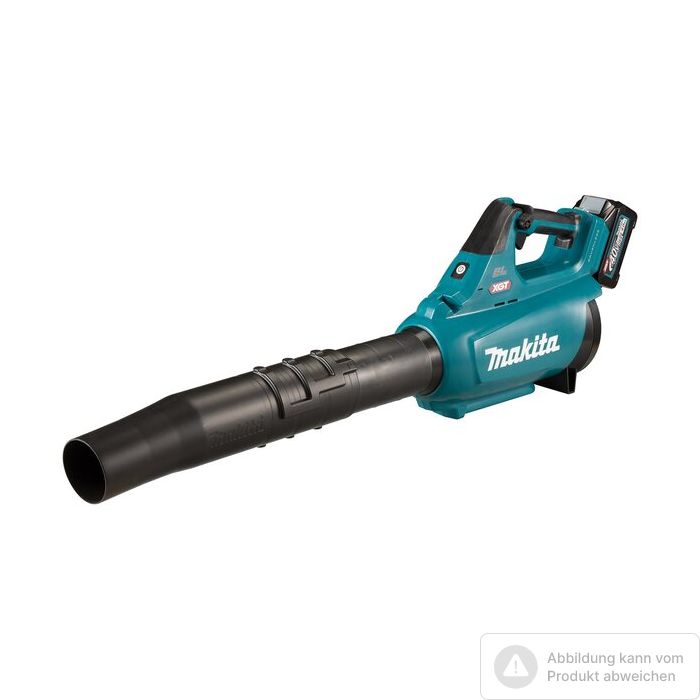 Bild von Makita Akku-Gebläse UB001GM101 für 40 Volt Akkus, mit Akku BL4040 und Ladegerät Bild von Makita Akku-Gebläse UB001GM101 für 40 Volt Akkus, mit Akku BL4040 und Ladegerät
