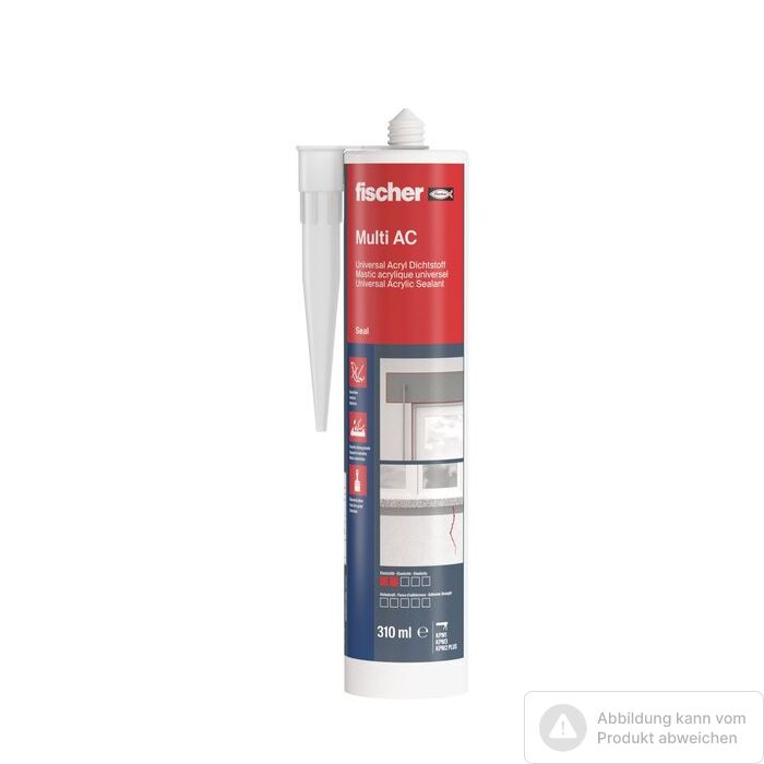 Bild von Fischer Multi Acryldichtstoff AC 310 weiß