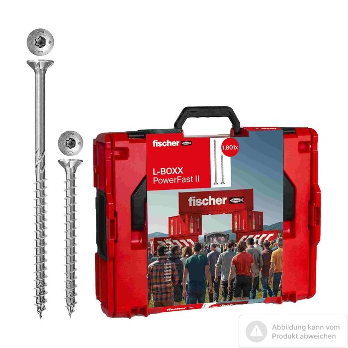 Bild von Fischer Promo25 PowerFast II L-Boxx 102 (1.801) Bild von Fischer Promo25 PowerFast II L-Boxx 102 (1.801)