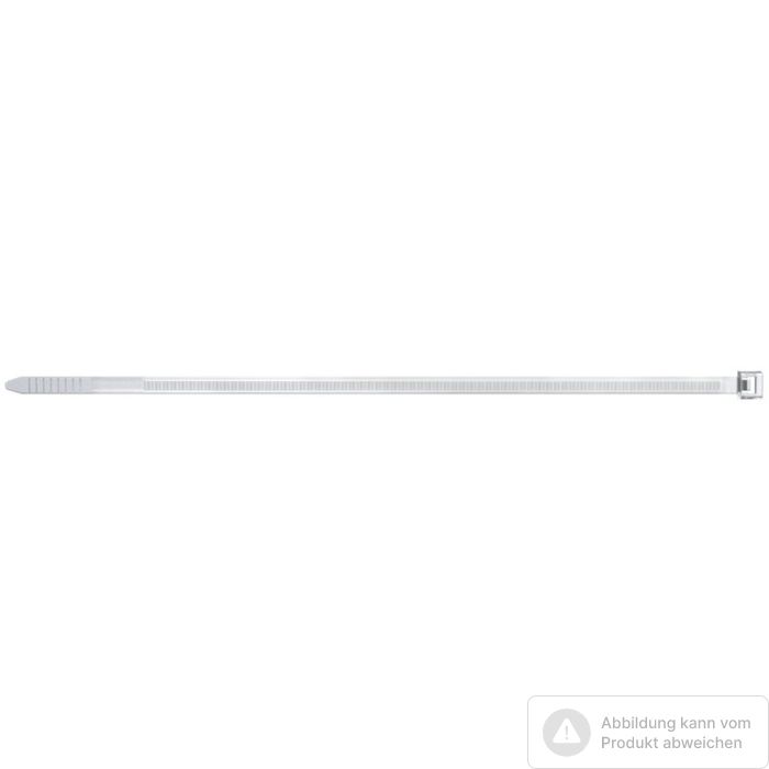 Foto von Fischer Kabelbinder BN 2,5x120 transparent Foto von Fischer Kabelbinder BN 2,5x120 transparent
