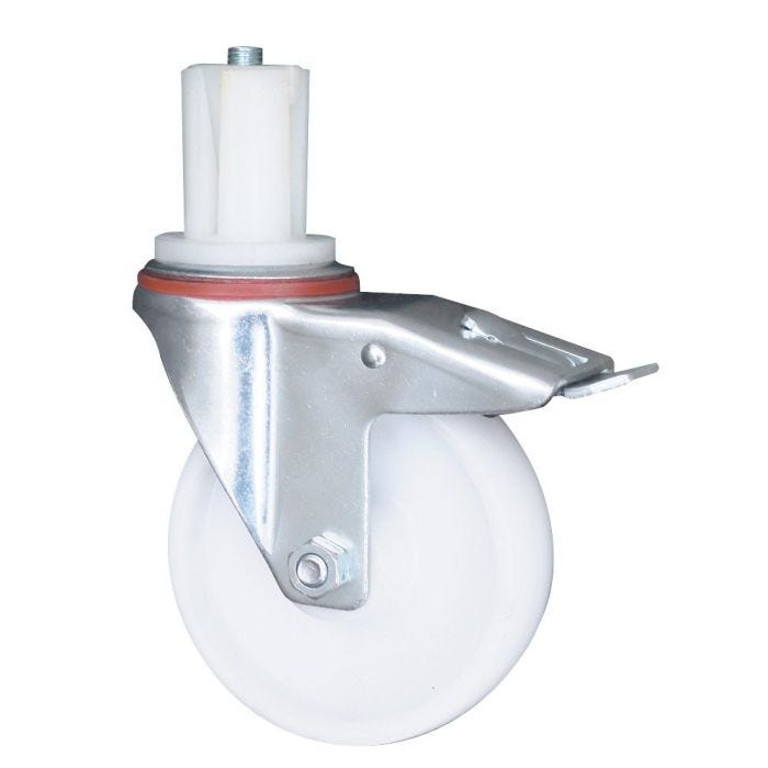 Bild von Müba Rollenfuß Ø125mm für Alu-Rollgerüst Typ Boy