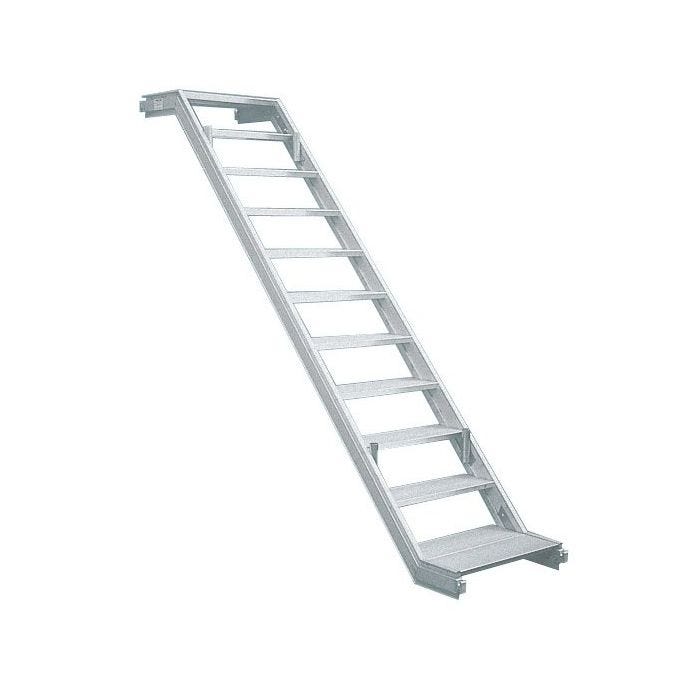 Foto von Müba Aluminium-Gerüsttreppe, Feldhöhe 2,00m, Feldlänge 2,50m, außen