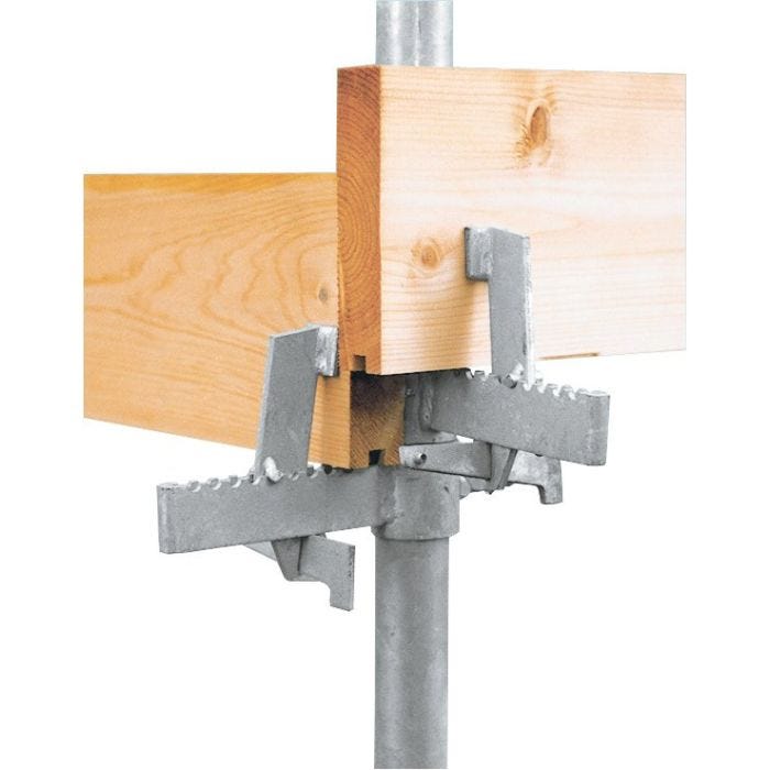 Bild von Müba Schnurgerüst Typ 1, 2,00m Rohr Ø48,3mm, Erdnagel, Fußstreben