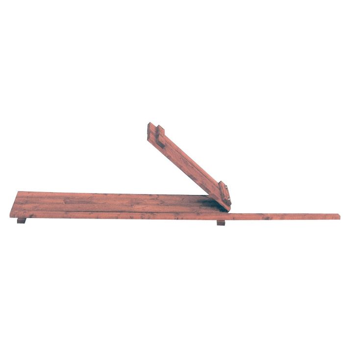 Foto von Müba Belagtafel Fix 120 für Horizontalrahmen mit Klappe, 2,50x0,49m