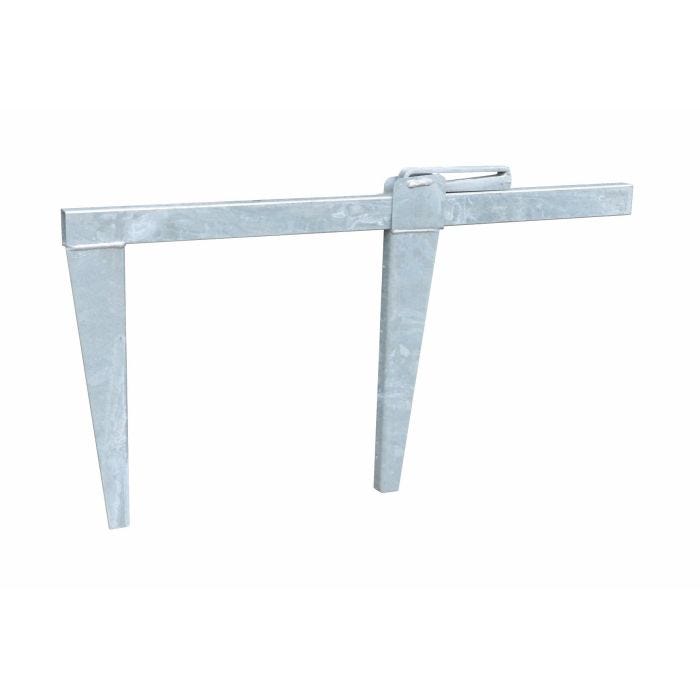 Bild von Müba Schalungszwinge 90, Spannweite 90cm, Schenkellänge 50cm, verzinkt